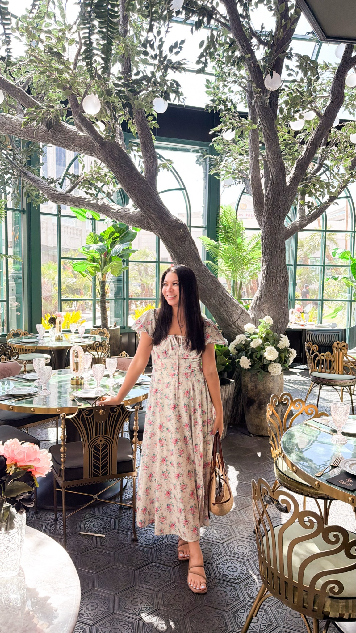 Floral maxi dress with the comfiest Crocs sandals and Sezane straw bag. Vacation dress, summer outfit 

Pinky's was such a cute restaurant and the food was good too!

#LTKsummer #LTKstyletip #LTKdresses
