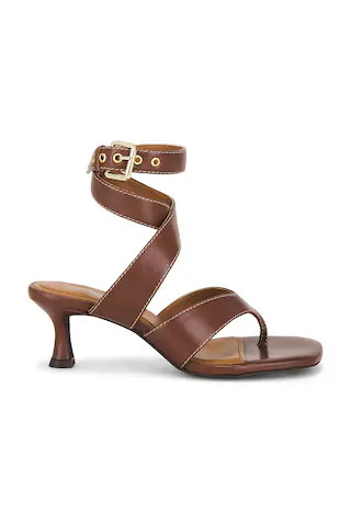 Seychelles Stroke Of Luck Sandal in Brown Leather from Revolve.com | Revolve Clothing (Global)