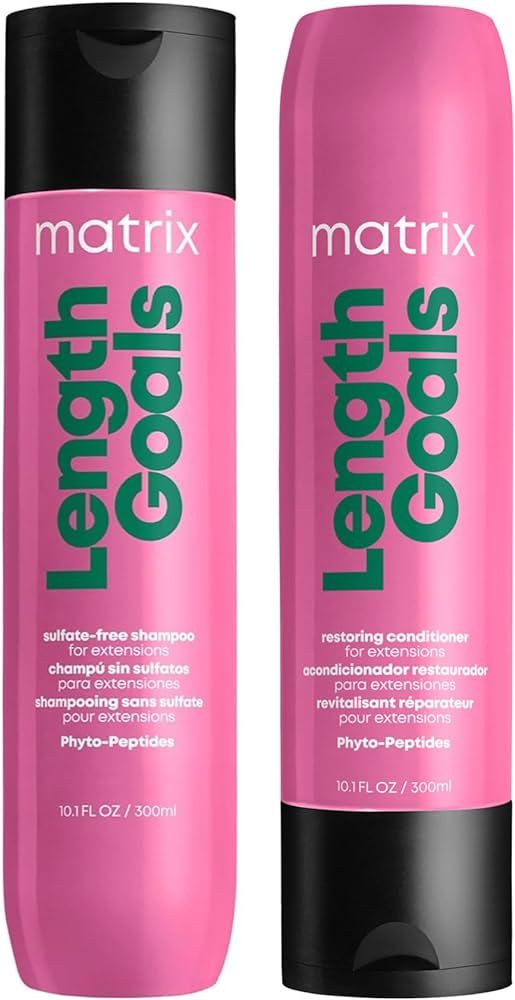 Matrix Length Goals Shampoo and Conditioner Set For Extensions | Softens & Nourishes Hair | Parab... | Amazon (US)