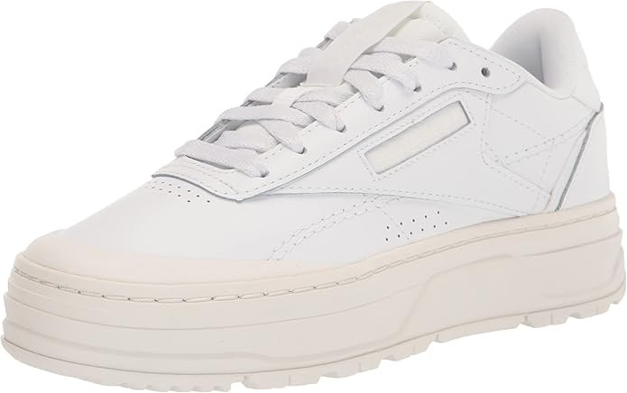 Reebok Women's Club C Double Geo Sneaker | Amazon (US)