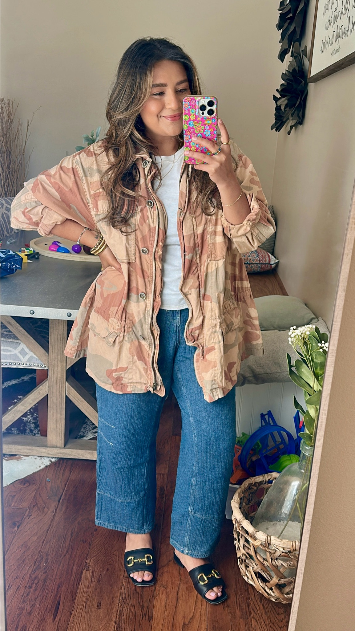 Concert look 
We were on the lawn and it was CHILLY! These pants are super high waisted (you’ve been warned) but they’re so soft and comfy that I couldn’t help but love them. Paired with a light jacket- oldie from Free People. Linked similar. 

#LTKFindsUnder100 #LTKMidsize #LTKStyleTip
