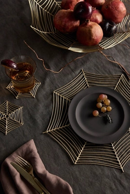 Spider Web Brass Trivet | Anthropologie (US)
