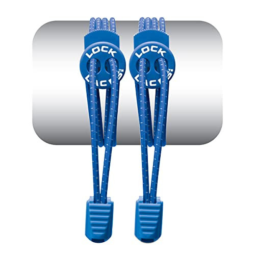 LOCK LACES (Elastic Shoelace and Fastening System) (Blue) | Amazon (US)