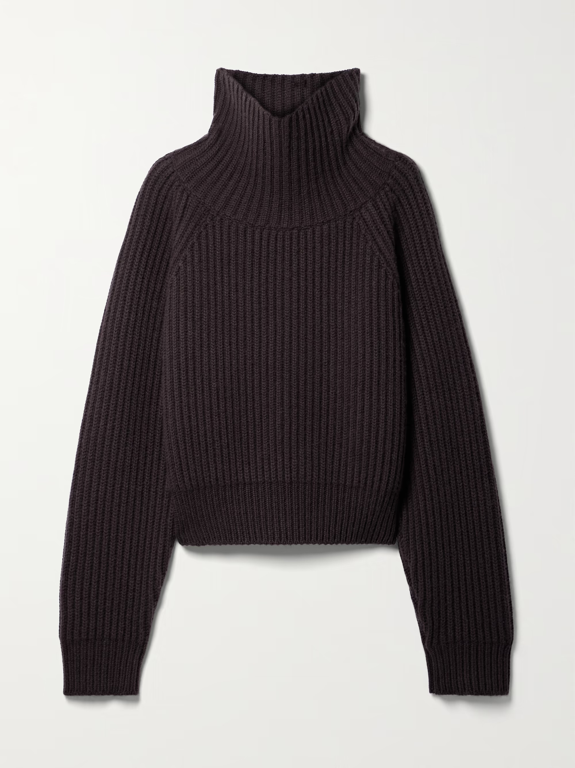 Lanzino ribbed cashmere turtleneck sweater | NET-A-PORTER (UK & EU)