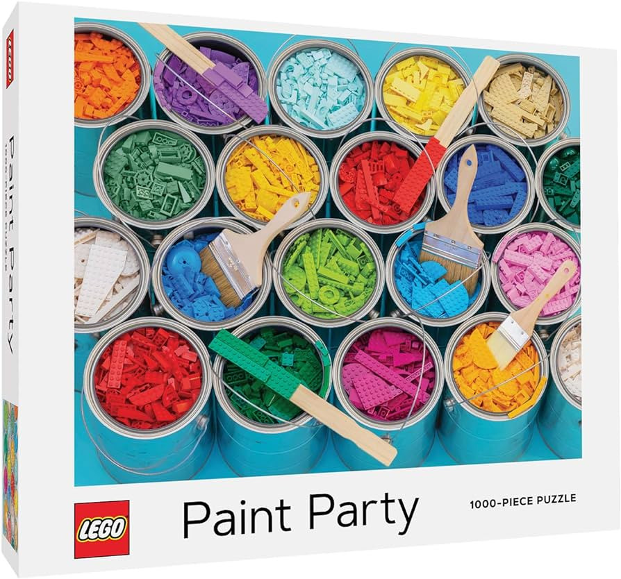 LEGO Paint Party 1000 Piece Puzzle | Amazon (US)