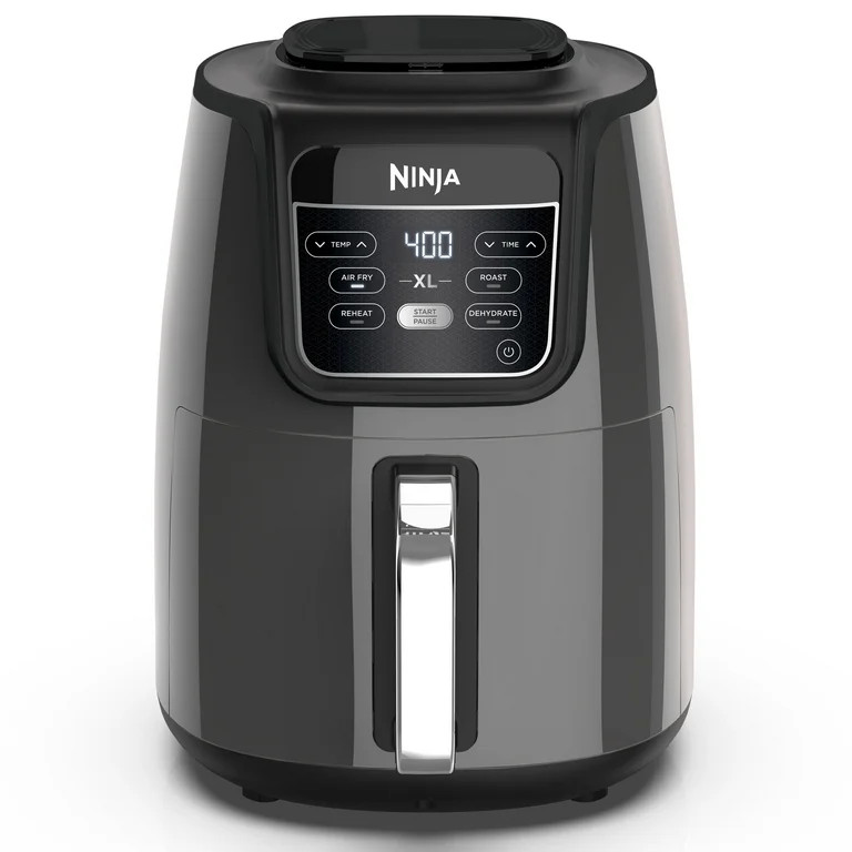 Ninja Air Fryer XL 5.5 Quart, Black, Silver, AF150WM | Walmart (US)