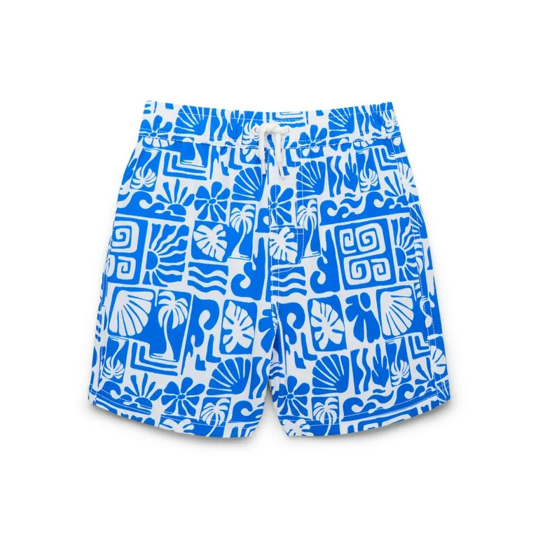 Wonder Nation Baby & Toddler Boys Swim Trunks, Sizes 12M-5T - Walmart.com | Walmart (US)
