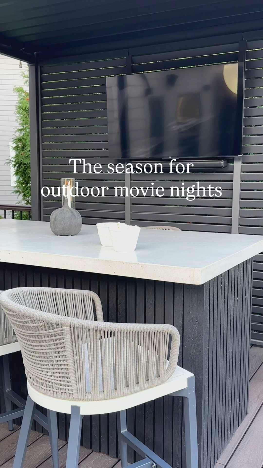 Use code AMYUSA10 for 10% off your order. 
I’m loving outdoor movie nights and these cozy barstools from Amazon. They are the perfect addition to my outdoor bar.

#barchairs #outdoorfurniture #patiodecor #purpleleaf #purpleleafpartner #homedesign

#LTKHome #LTKSeasonal