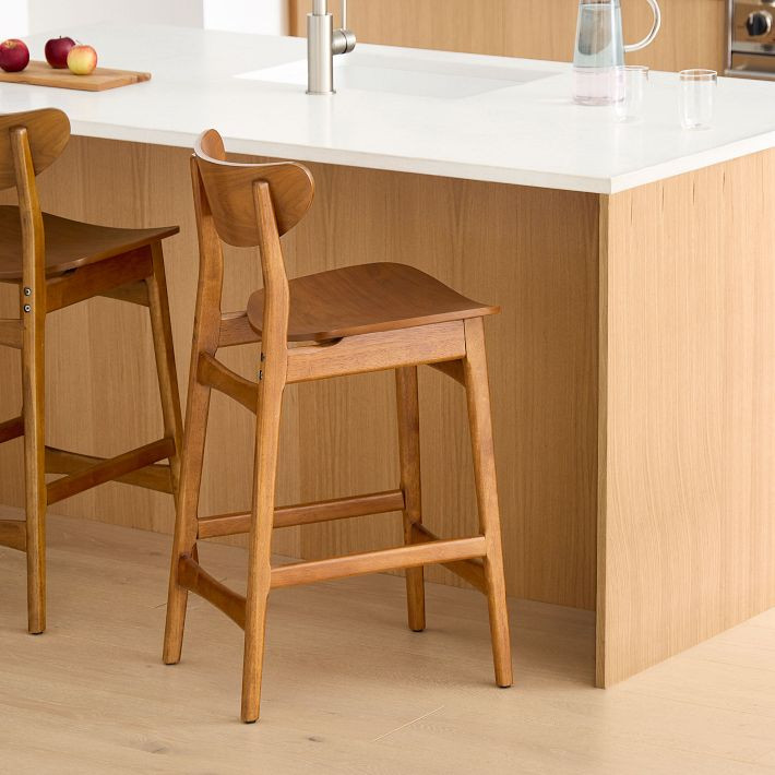 Classic Café Bar & Counter Stools | West Elm (US)