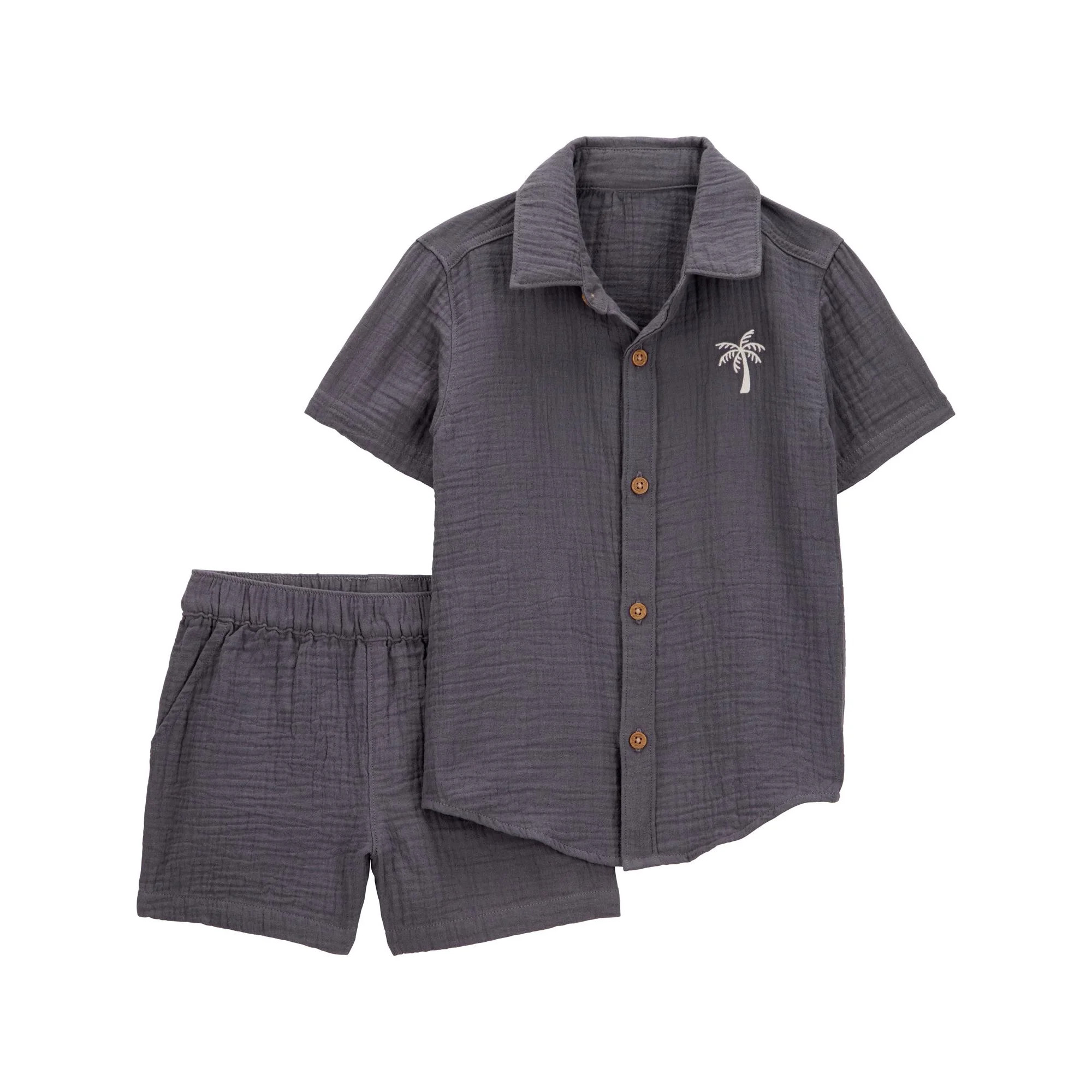 Carter's Child of Mine Baby and Toddler Boy Outfit Short Set, 2-Piece, Sizes 12M-5T | Walmart (US)