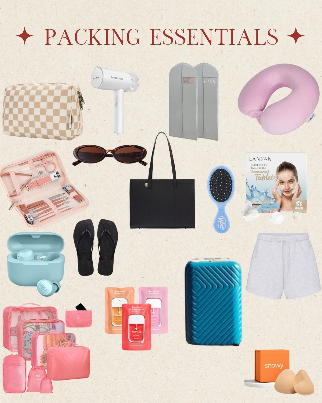 Packing essentials 