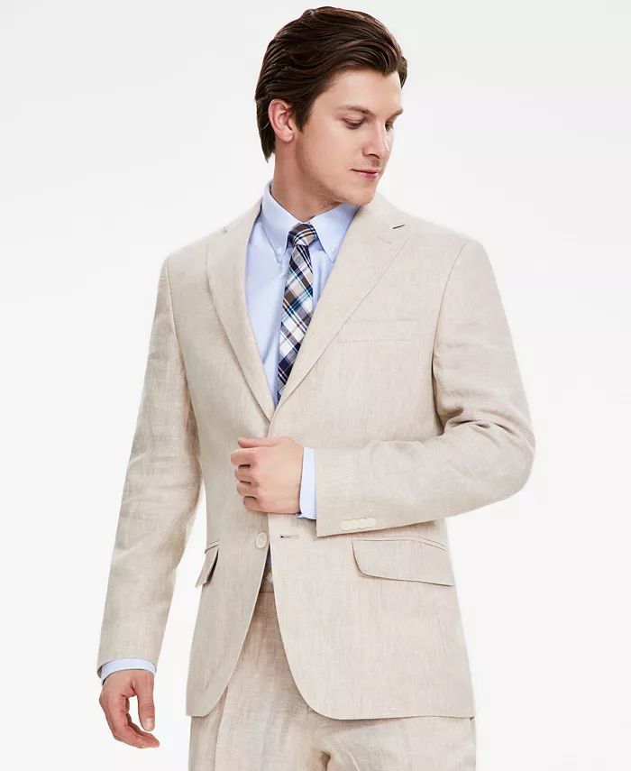 Tommy Hilfiger Men's Modern-Fit Linen Sport Coat - Macy's | Macy's