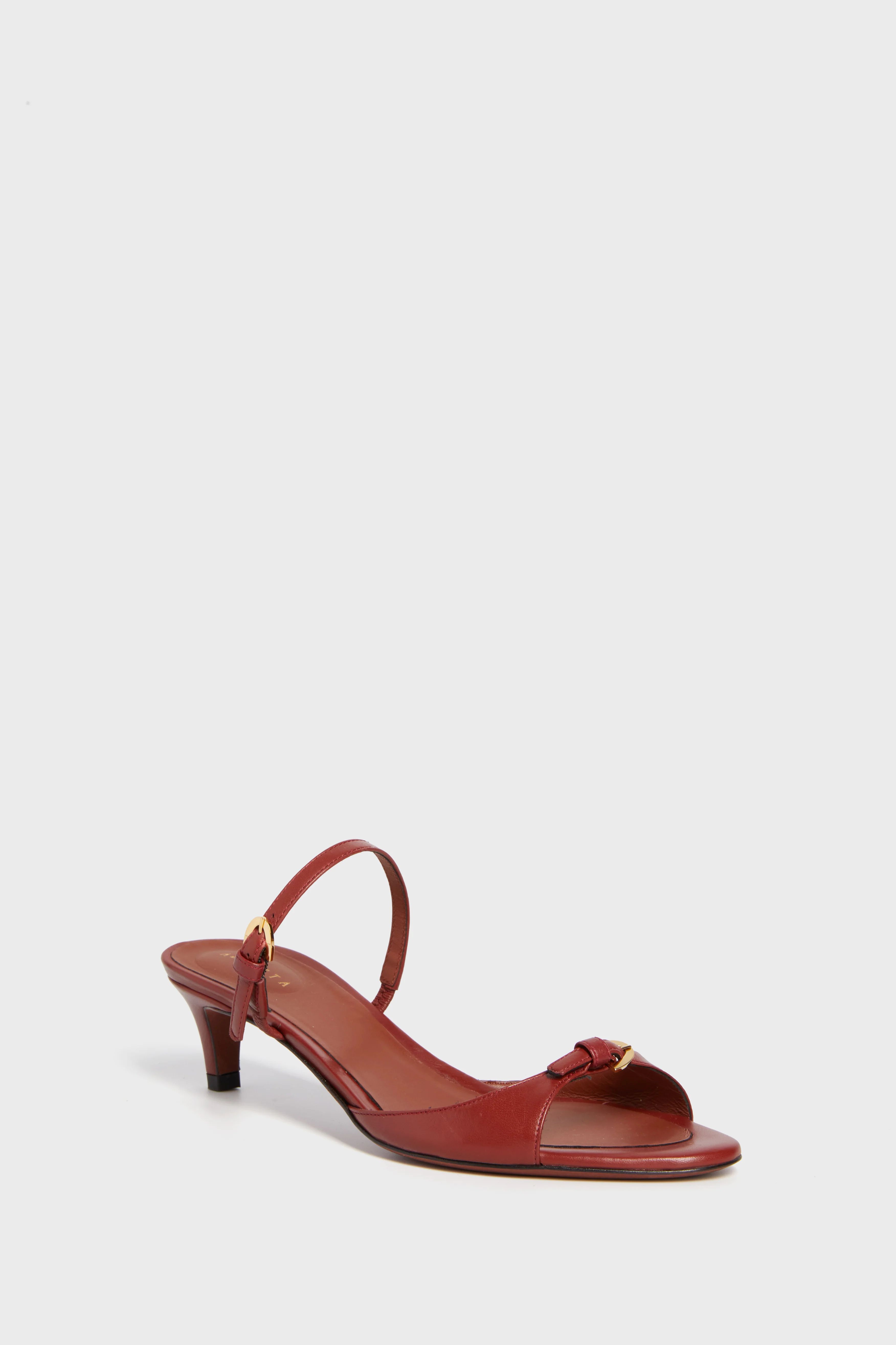 Lipstick Red Nappa La Capricciosa Heels | Tuckernuck (US)