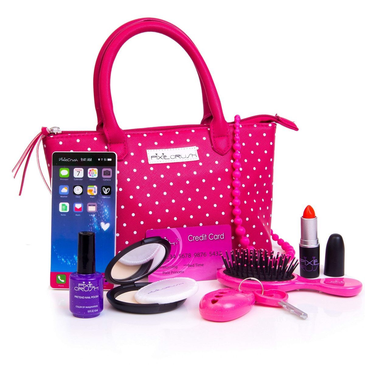 PixieCrush Pretend Play Purse & Makeup for Girls - Fun Little Girls Purse with Cosmetics Toys Set | Target