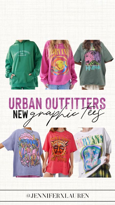 Urban outfitters graphic tees 

New graphic tees. Graphic sweatshirts. Everyday outfit. Oversized sweatshirt. Oversized Tshirt. Colorful t shirt. Weekend style. Travel outfit  

#LTKunder100 #LTKtravel #LTKstyletip