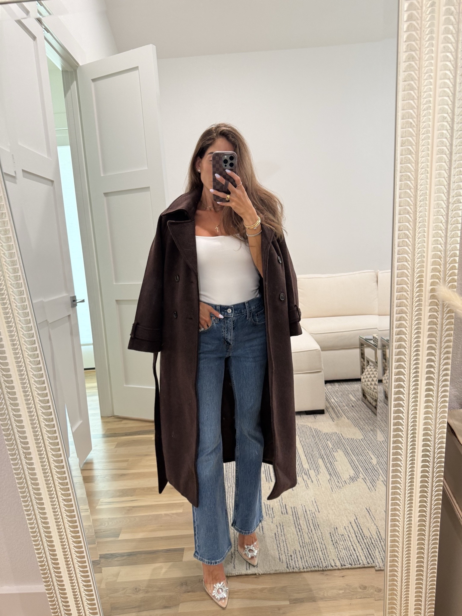 Winter coat on sale petite friendly size xxs p flare jeans 

#LTKPetite #LTKSaleAlert