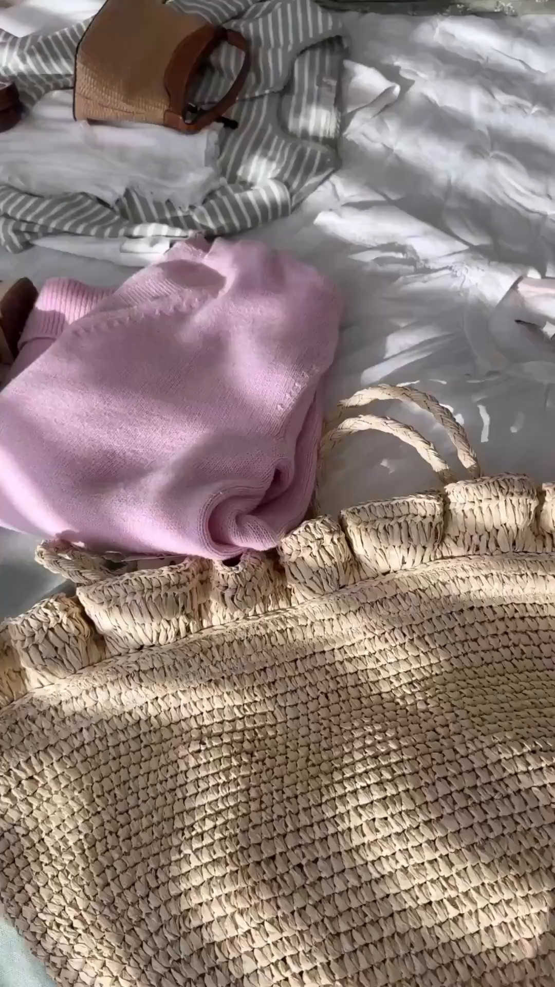 Vacation outfit #3. 😎

A white lightweight top with adorable girly bow slides from Easy Spirit. ♥️

I'm pairing them with a pink sweater and wide leg, high rise cropped denim. I love this pair of denim from Banana Republic. They are comfy, versatile, AND cute! 🙌

#LTKWatchNow #LTKFindsUnder50 #LTKShoeCrush #LTKFindsUnder100 #LTKStyleTip #LTKItBag

#LTKSaleAlert #LTKBeauty #LTKMidsize #LTKPetite #LTKTravel #LTKOver40 #LTKSeasonal #LTKWorkwear #LTKootd