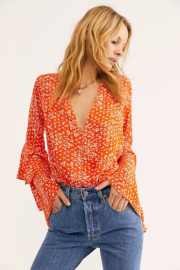 She's Ditsy Bodysuit by Intimately at Free People | Free People (Global - UK&FR Excluded)