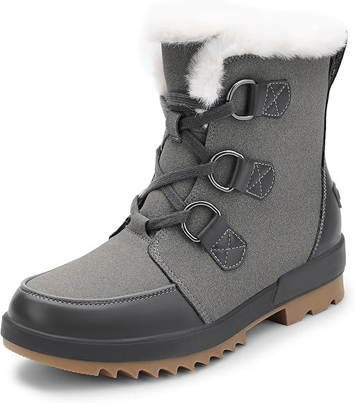 DREAM PAIRS Ankle Winter Boots for Women Snow Boots Anti-Slip Resistant Classic Warm Faux Fur Lin... | Amazon (US)