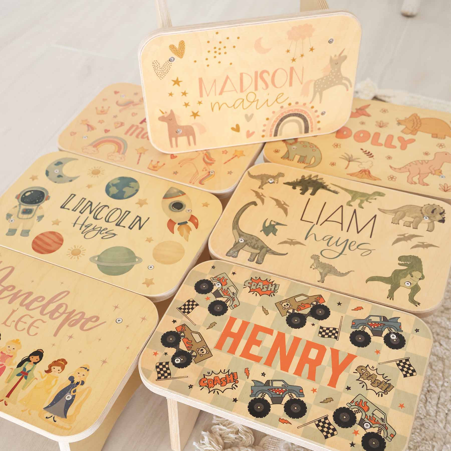 Kids Personalized Step Stools | Caden Lane