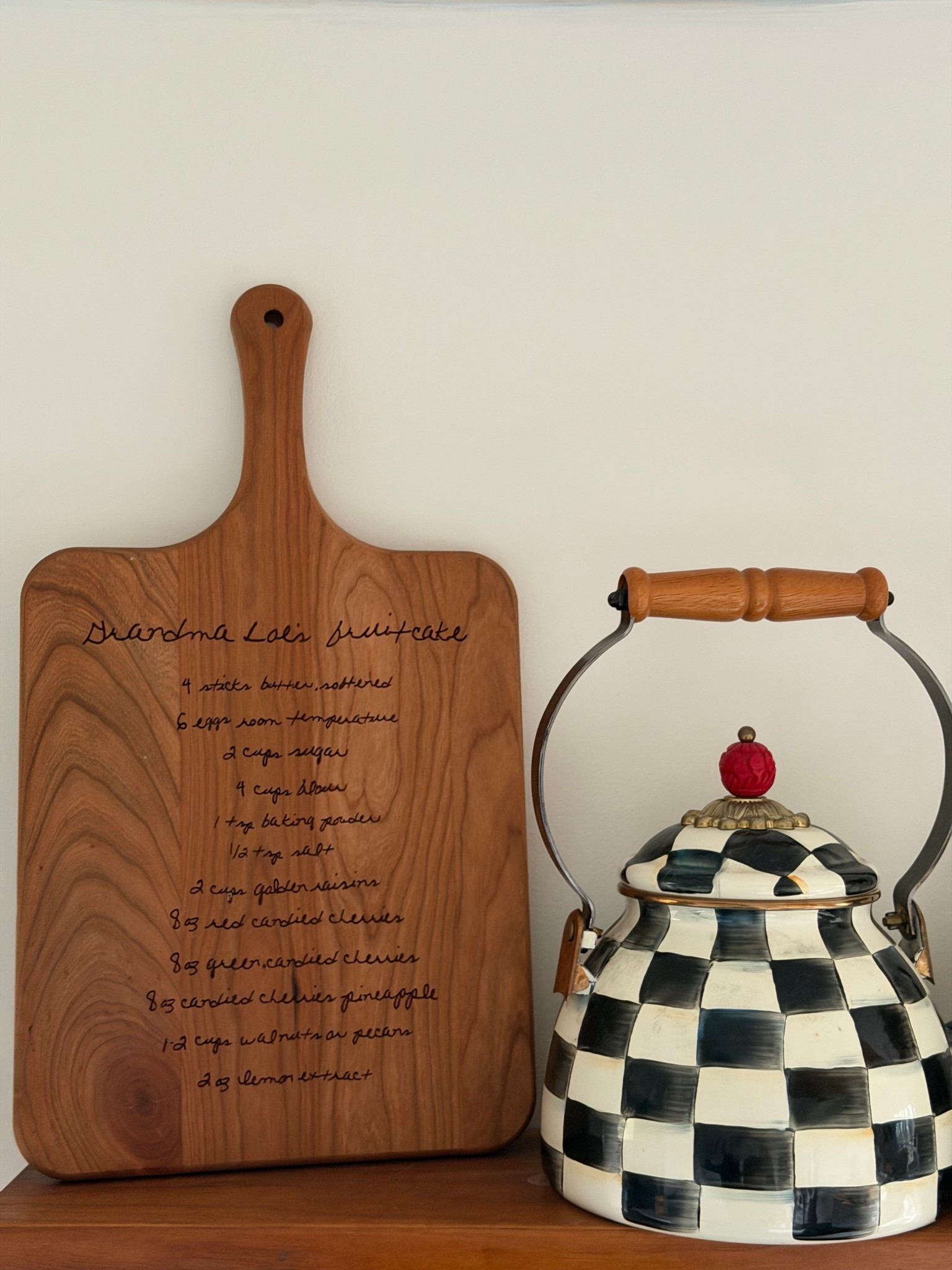 last year I got my dad a custom cutting board with my grandmas lemon fruitcake recipe on it 💛

#LTKHome #LTKGiftGuide #LTKHoliday
