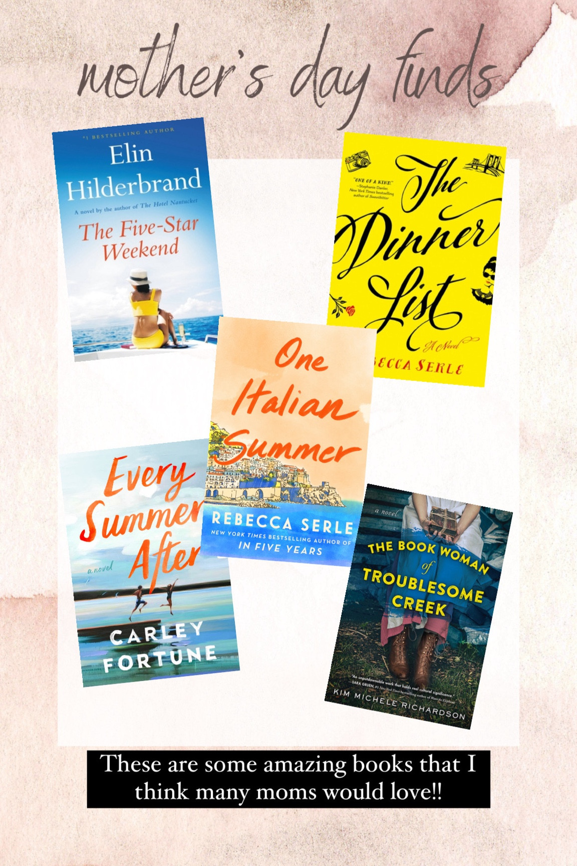 For the mom who loves to read!