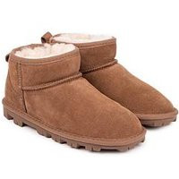Just Sheepskin Grace Mini Boots - Brown | Very (UK)