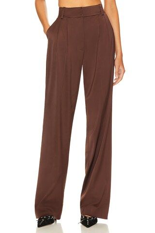 Favorite Daughter Favorite Pant in Coffee from Revolve.com | Revolve Clothing (Global)