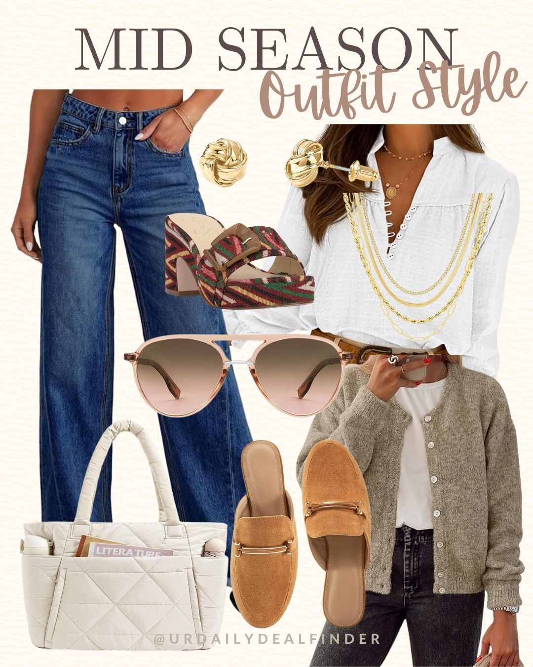 Transition outfit!! I'm loving this blouse and the cardigan is very cozy 

#fall fashion inspo #brown handbag #brown adidas #adidas handball spezial #crossbody #small shoulder bag #purse with gold hardware #seasonal fashion #fall fashion #fuzzy sweater #winter sweater #style inspo #winter fashion #Abercrombie tailored pants #wide leg tailored pants #brown pants #office style #office outfit inspo #fashion inspo #outfit inspo #casual style #casual outfit #work fashion #office outfit #weekend style #date night outfit #happy hour outfit inspo #dinner date outfit #mom style #airport outfit #travel outfit #style inspo #brown hat #baseball cap #ootd 

#LTKootd #LTKgrwm #LTKSeasonal