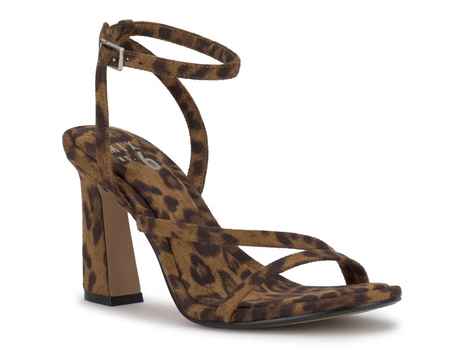 Mix No. 6 Harllow Sandal | Women's | Leopard Print | Size 8.5 | Sandals | Ankle Strap | DSW