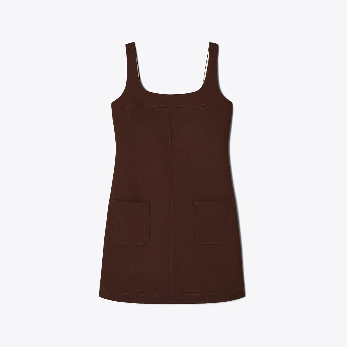 DOUBLE-FACED WOOL MINI DRESS | Tory Burch (US)