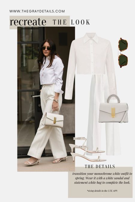 All white outfit idea. Office look, workwear outfit 

#LTKover40 #LTKVideo #LTKstyletip