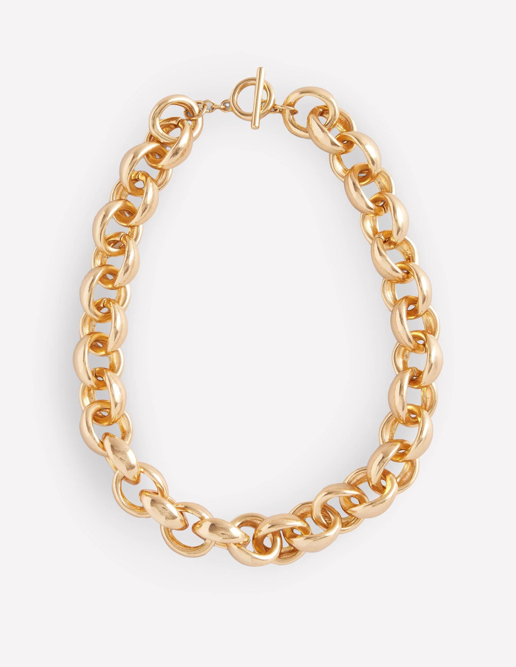 Chunky Chain Necklace-Gold | Boden (US)