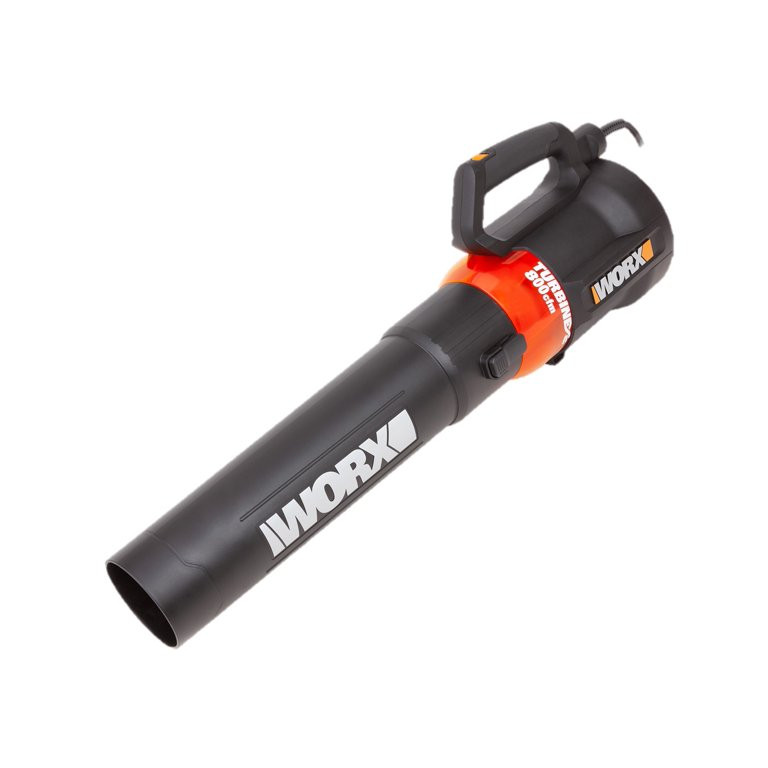 Worx WG521 12 Amp TURBINE 800 CFM Electric Leaf Blower, Most Powerful Corded Electric Leaf Blower... | Walmart (US)