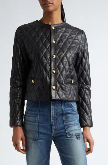 Amy Quilted Leather Jacket | Nordstrom