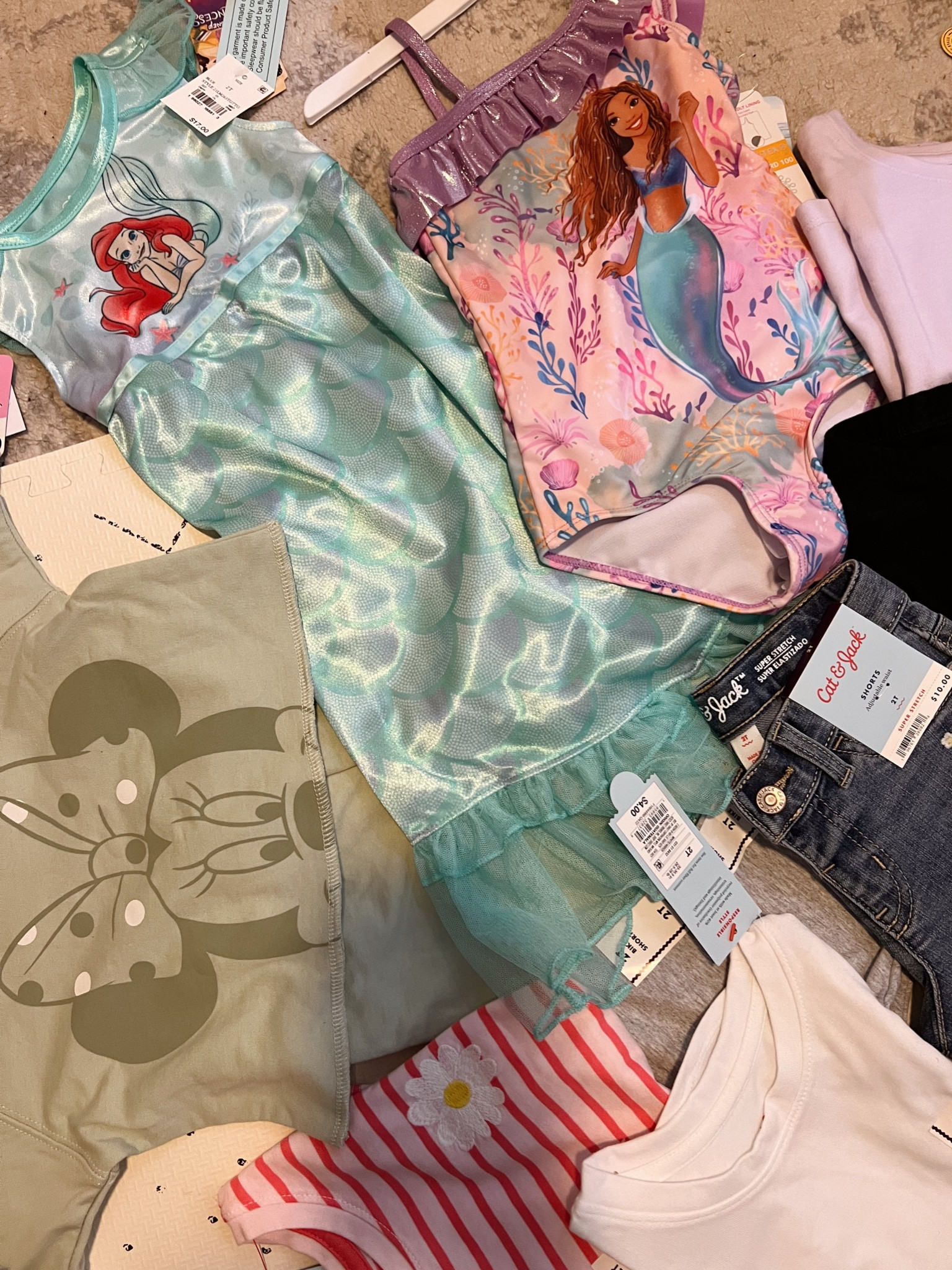 Today’s Target haul (little mermaid bathing suit and Minnie Mouse sweat set not online but linked similar options) 🎯🛍️

#LTKkids #LTKfamily #LTKGiftGuide