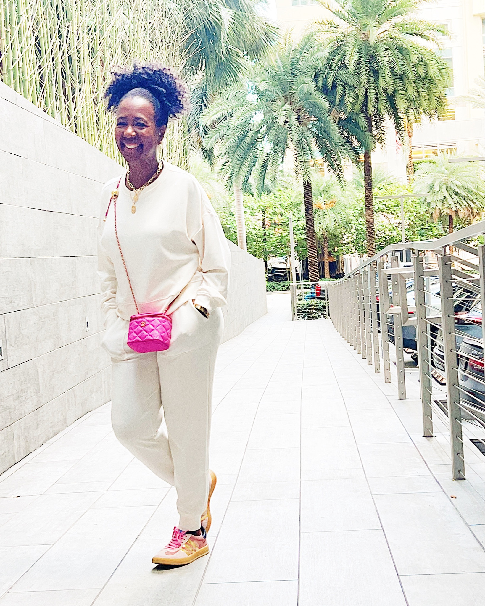 This set from Scoop is definitely giving Spanx Air Essentials vibes. Soft, feels cooling … but the material is not as thick as Air Essentials. That said it feels great on a warm night in Miami. Can’t wait to road test it on a flight!  I’m wearing a size Small (4-6). Fits TTS. Size up if you want a roomier fit.

#LTKxWalmart #LTKOver40 #LTKActive