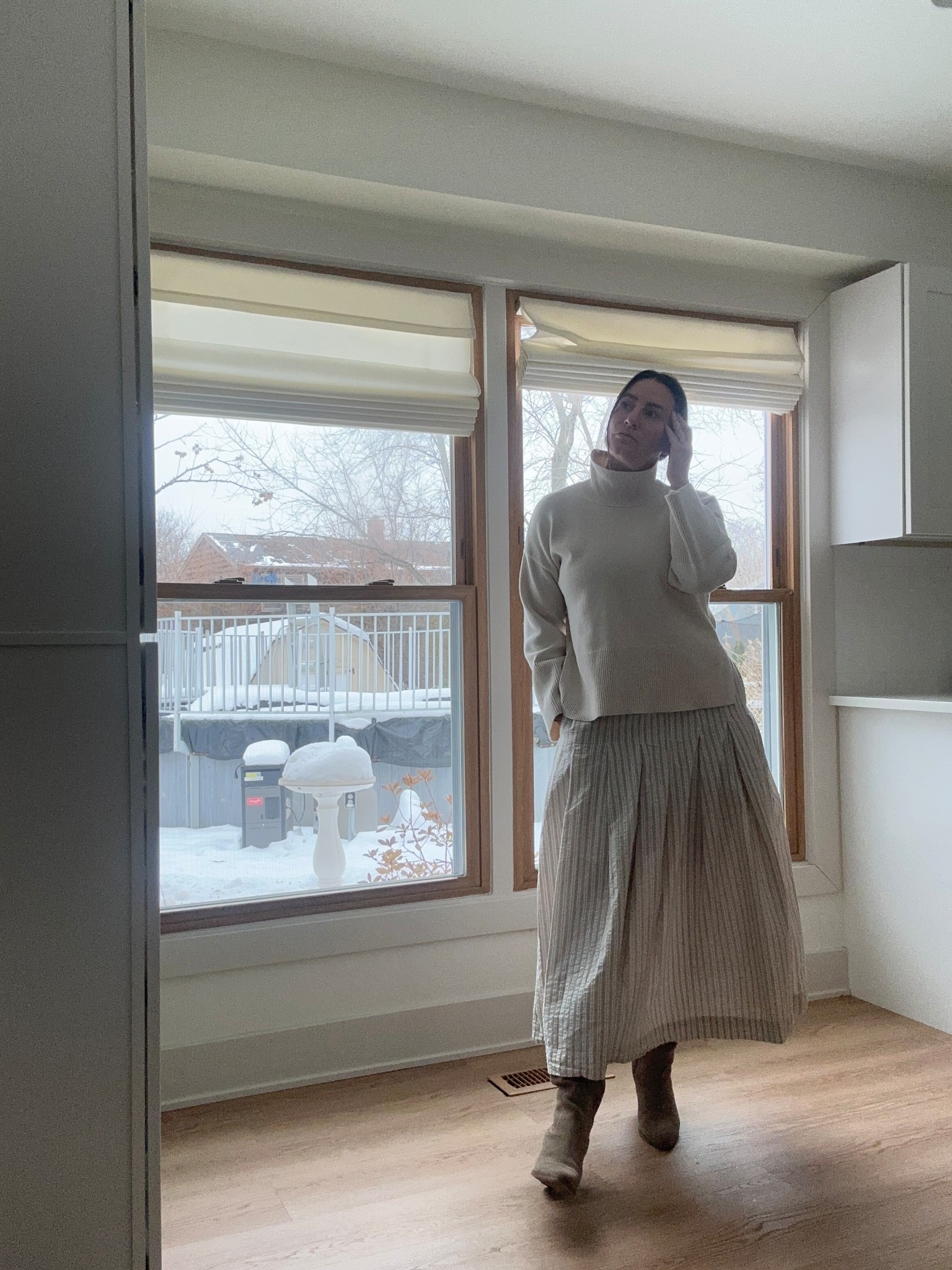 Contemplating my next moves 🤍

#LTKSeasonal #LTKootd