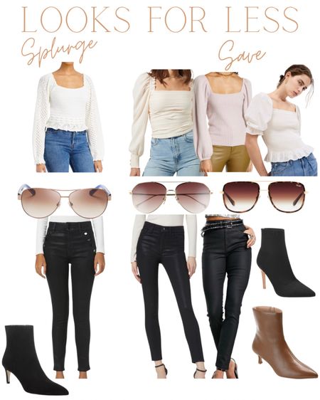These looks are at different price points but all great items! 

#LTKstyletip #LTKunder50 #LTKunder100