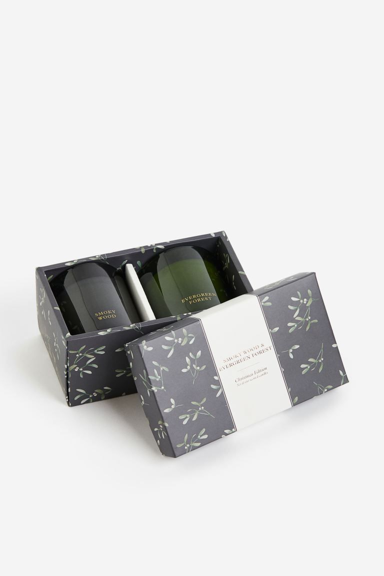 Gift-boxed 2-pack Scented Candles | H&M (US + CA)