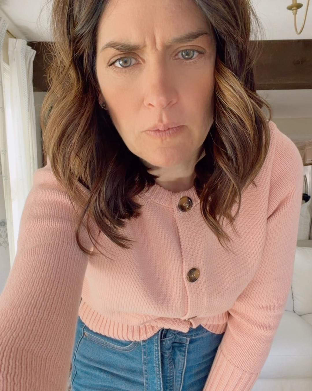 My cozy #ootd. The whole outfit is less than $50! I’m wearing a size 6 in the jeans and a small cardigan. 

#LTKootd #LTKdayinmylife #LTKTall