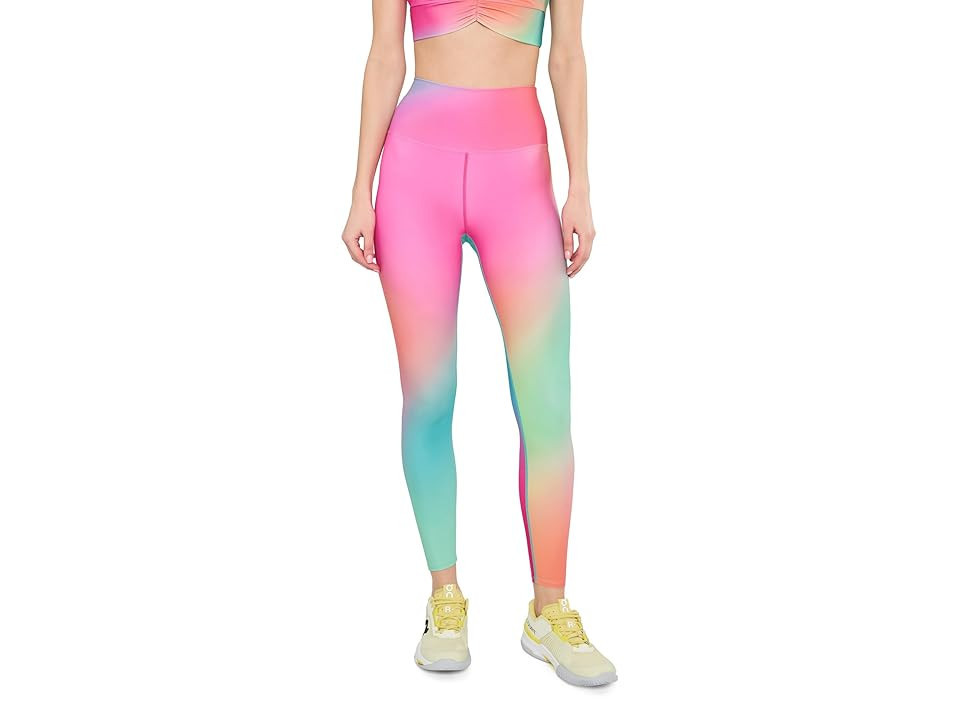 Beach Riot Piper Legging Women's Clothing Strawberry Sunset Ombre : LG, Polyester/Spandex | Zappos