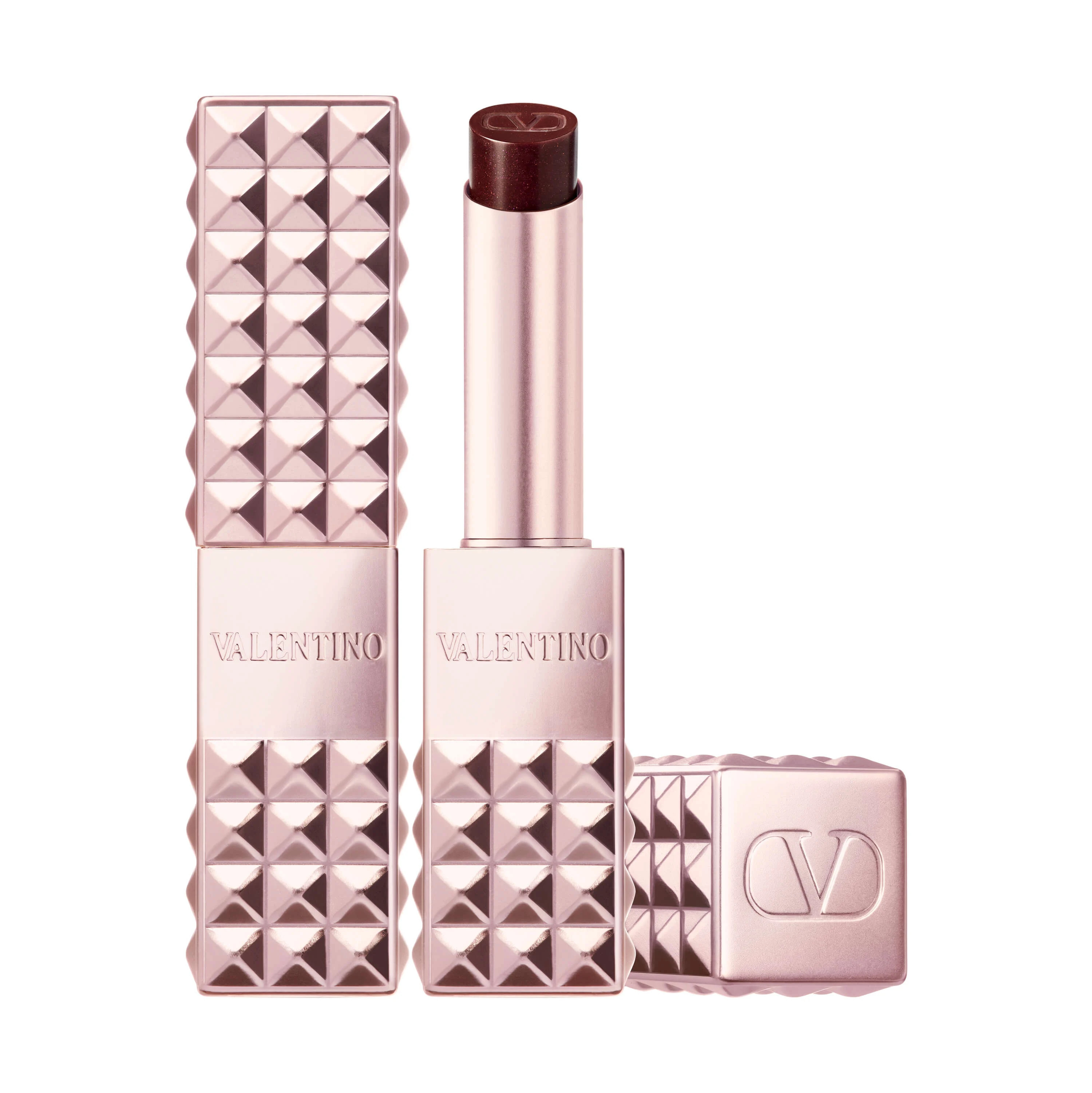 Valentino Beauty Spike Valentino Disco Tinted Lip Balm | Shade: 199A Bold Brown | Valentino Beauty