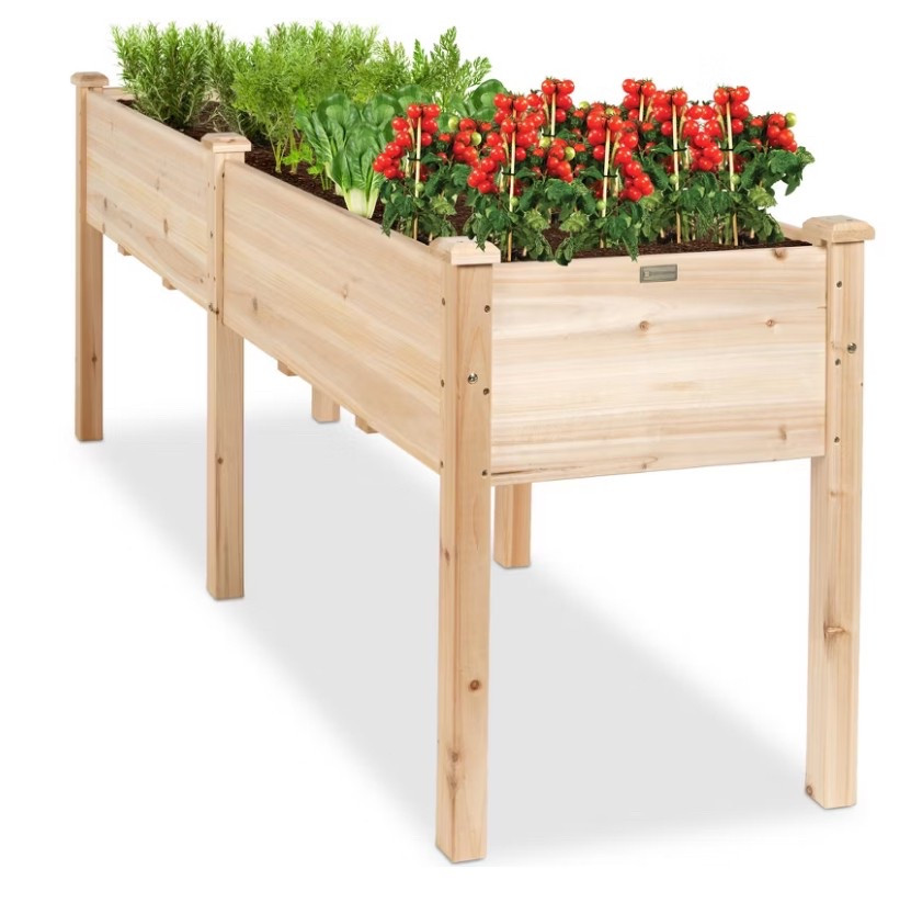 52% off 🎉

Best Choice Products 72x23x30in Raised Garden Bed, Elevated Wood Planter Box for Patio w/ Divider Panel

#LTKHome #LTKSeasonal #LTKSaleAlert