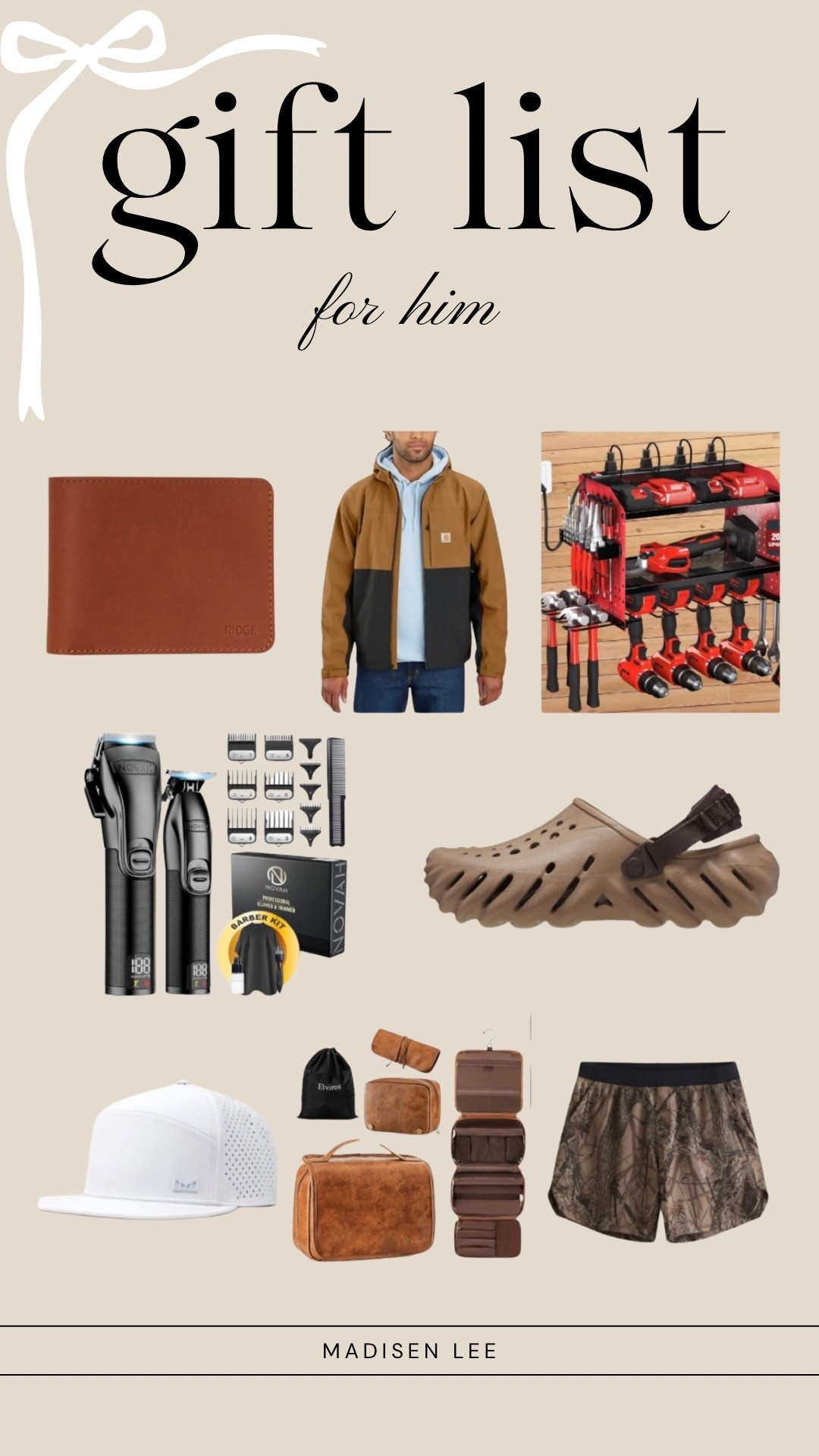 Gift ideas for the man in your life! 

#LTKSeasonal #LTKHoliday #LTKGiftGuide