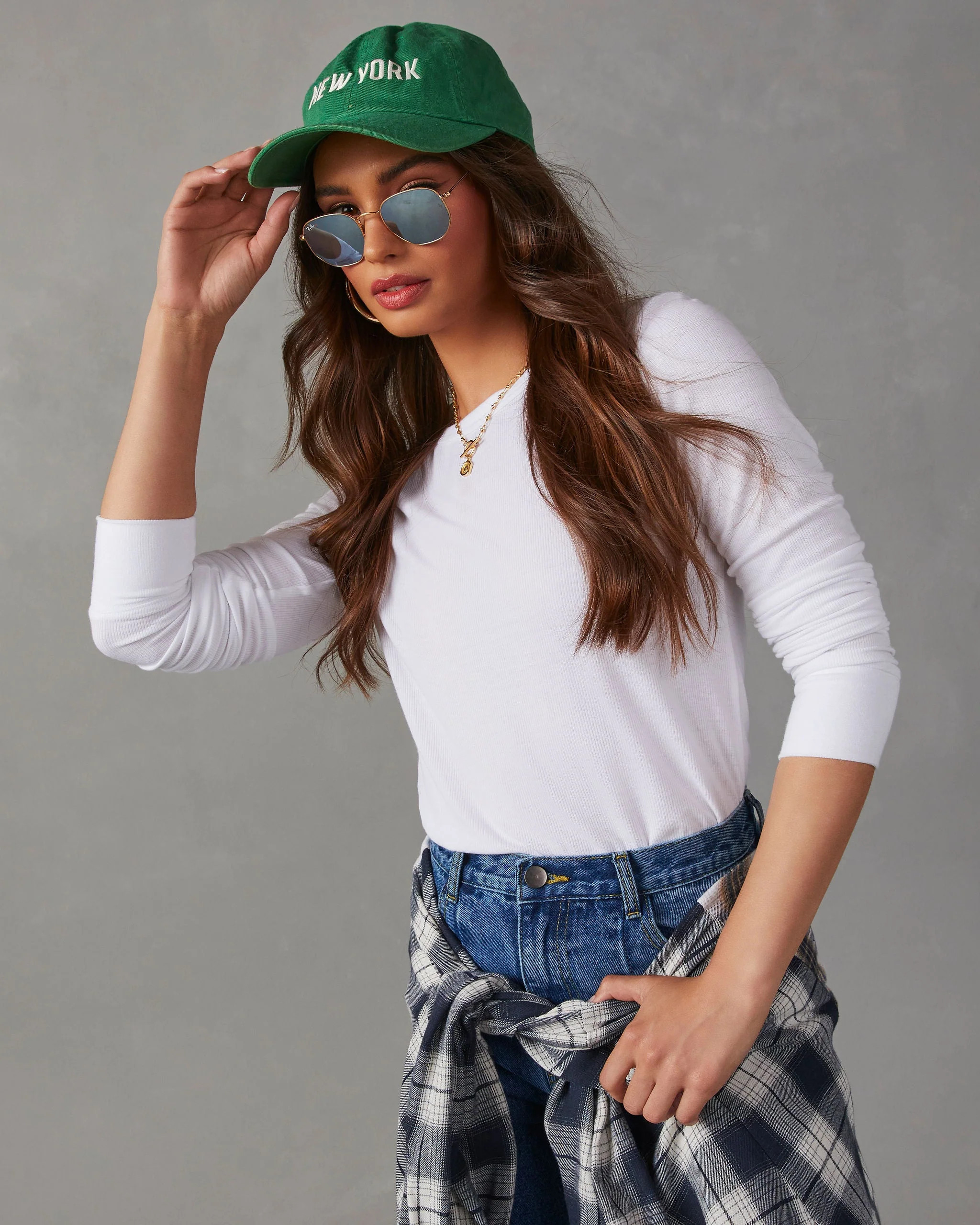 Nevada Ribbed Long Sleeve Top | VICI