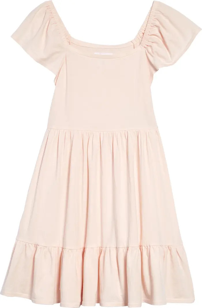 Melrose and Market Kids' Cap Sleeve Tiered Dress | Nordstromrack | Nordstrom Rack