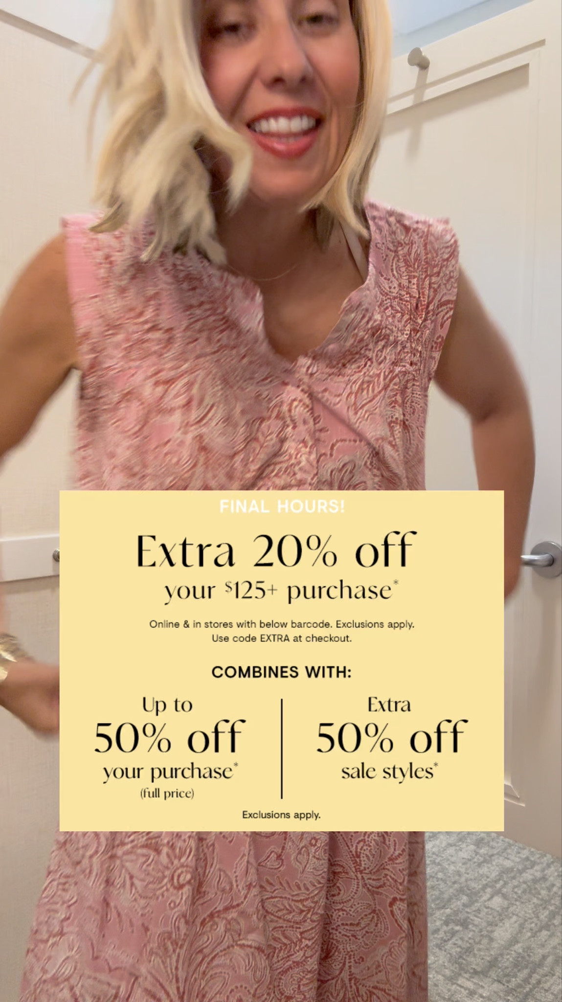 A little try on coming from Loft & it’s a good one yall! 

Top & skirt- top s, skirt 0
Cream top- 0
Green dress- s
Brown dress- s (need xs)
Top and shorts- xs blouse, s tank (need xs), 2 shorts (need 0)
Check set- s top, s skirt 
Tee & shorts- xs tee (need s), 26 shorts
Block print dress- xs

#LTKSaleAlert #LTKWorkwear #LTKSeasonal

#LTKPetite #LTKOver40 #LTKTravel
