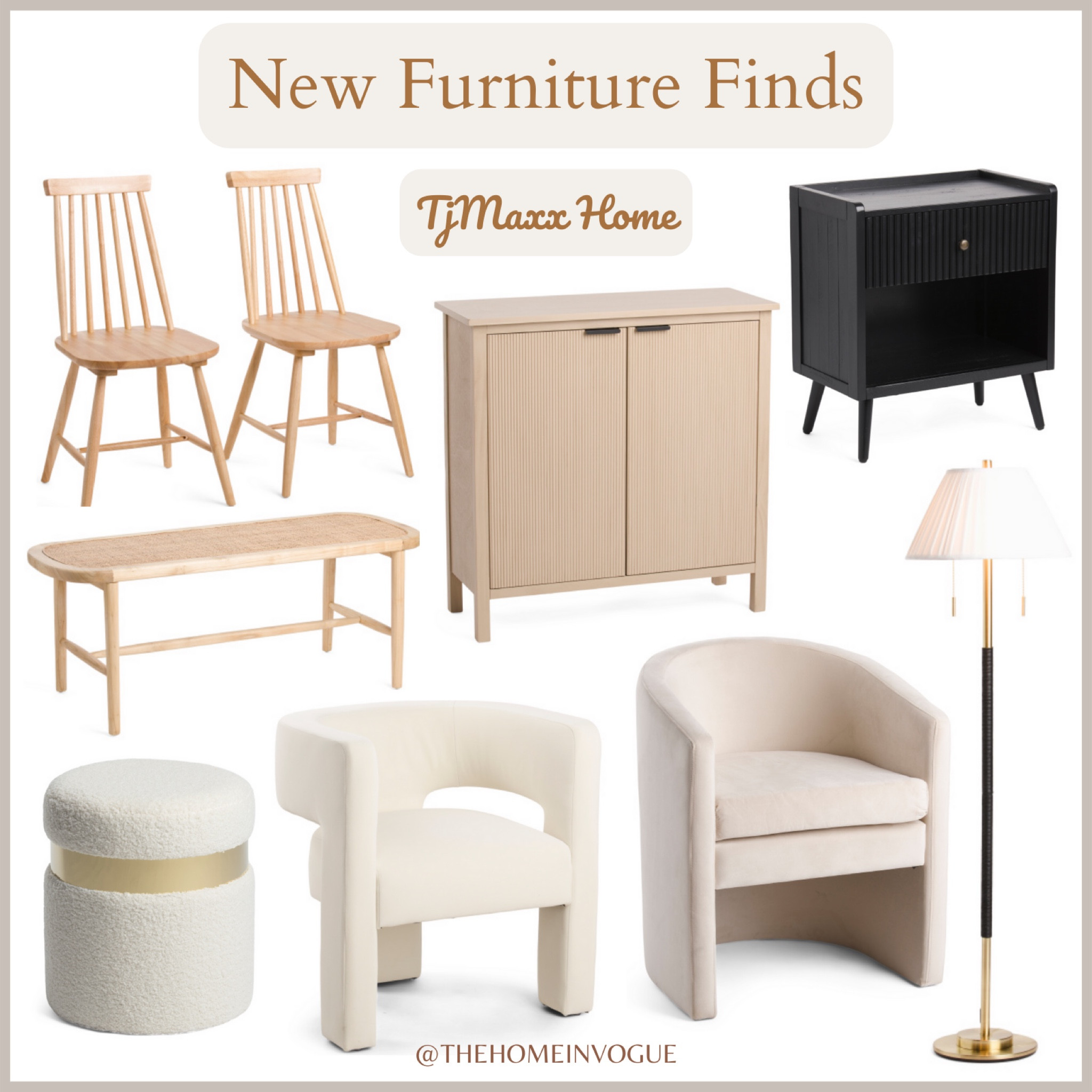 New furniture finds for your home. Dining chair, cane bench, boucle chair, velvet chair, accent chair, armchair, accent table, console table, metal cabinet, nightstand, end table, pleated shade floor lamp, upholstered dining chair, cane dining chair, round back chair, barrel chair, metal sideboard, upholstered barstools, side table, swivel chair, boucle ottoman, wood storage cabinet 

#LTKsalealert #LTKhome #LTKFind