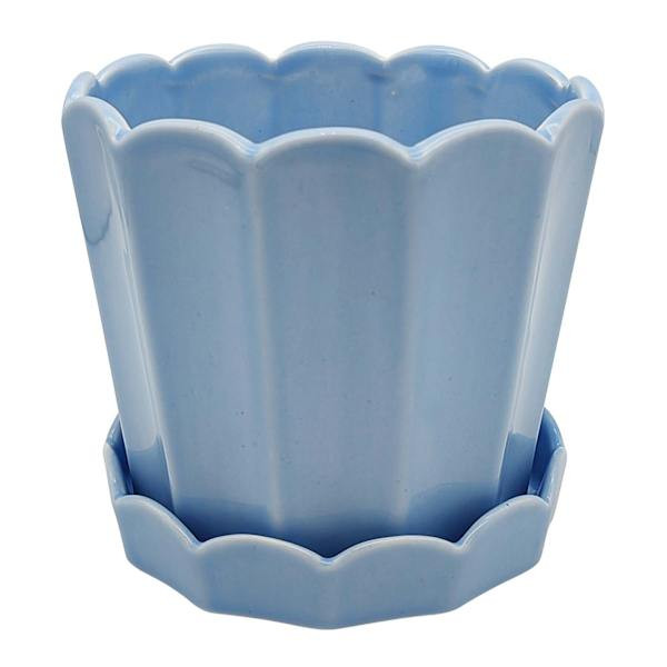Providence Indoor Eloise Blue Planter, 5" | At Home